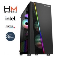 HM System Intel Glayze C3 Gaming - Torre RGB - Intel